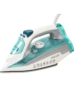 Утюг Galaxy LINE GL 6127, бирюзовый на скидке