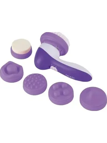 Массажер для лица Galaxy LINE GL 4941, фиолетовый с белым