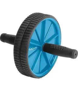 Ролик для пресса Galaxy GL1012, черный с голубым на скидке