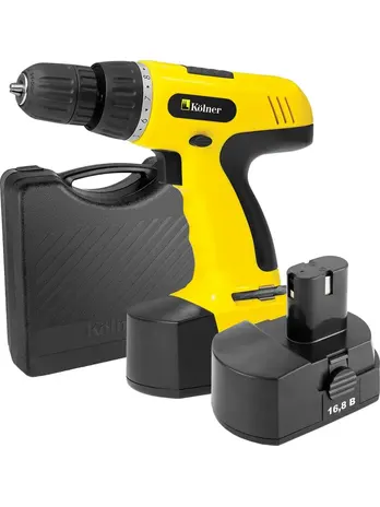 Дрель-шуруповерт аккум, 16,8В, 16Нм, Kolner KCD 16,8С