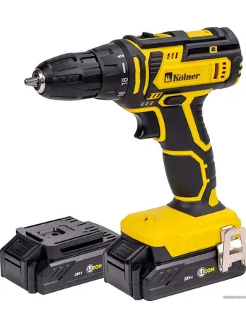Дрель-шуруповерт аккум, 16В, 30 Нм, Kolner KCD 16-2L