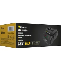 Зарядное устройство 18В UNI-M Standard, 1А, Kolner KBC 18-1A-01 на скидке