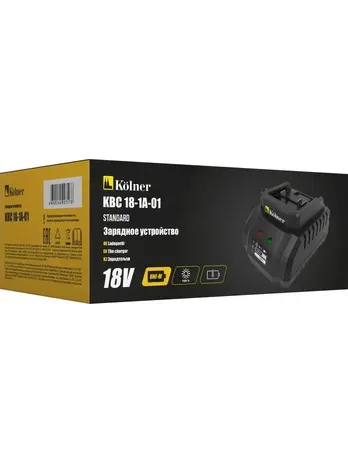 Зарядное устройство 18В UNI-M Standard, 1А, Kolner KBC 18-1A-01