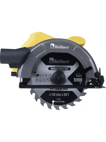 Пила дисковая 190мм, Kolner KCS 190/1400