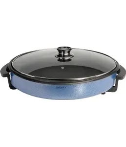 Электросковорода Galaxy LINE GL 2663, синий на скидке