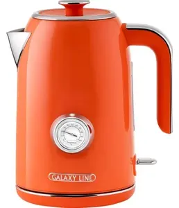 Чайник электрический Galaxy LINE GL 0351, апельсиновый фреш на скидке