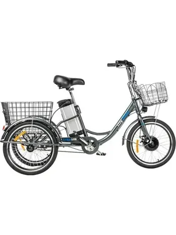 Электровелосипед MyWay Trike 500 20 15, графитовый, матовый