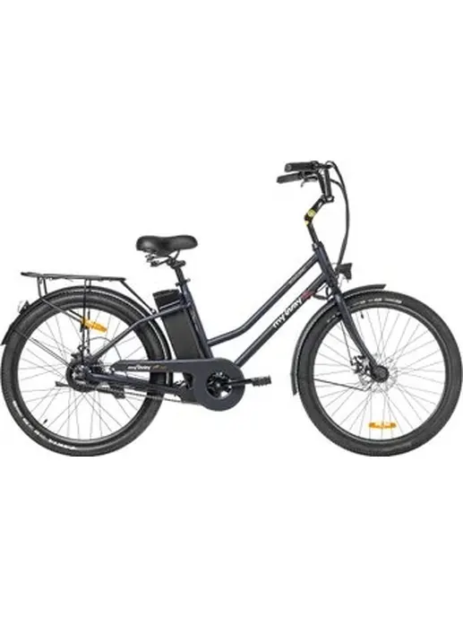 Электровелосипед MyWay Road 250 26 17, черный антрацит матовый