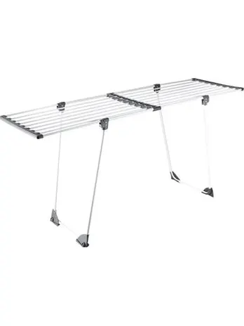 Сушилка для белья напольная PERFECTO LINEA Ruby (черно-белая)