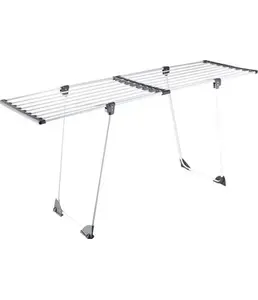 Сушилка для белья напольная PERFECTO LINEA Ruby (черно-белая) на скидке