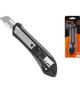 Нож пистолетный с выдвижным лезвием 18мм ВОЛАТ на скидке