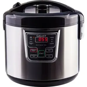 Мультиварка Galaxy LINE GL 2645 черный с серебристым
