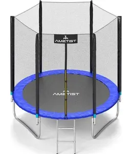 Батут AMETIST 252 см (8ft) BASIC Blue на скидке