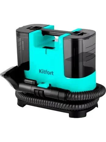 Моющий пылесос Kitfort KT-5162-2 (черно-зеленый)