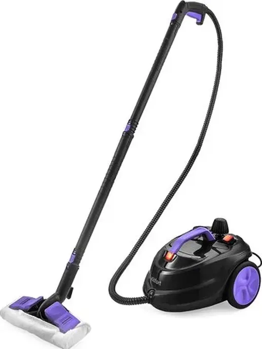 Пароочиститель Kitfort KT-9104-1 (черно-фиолетовый)