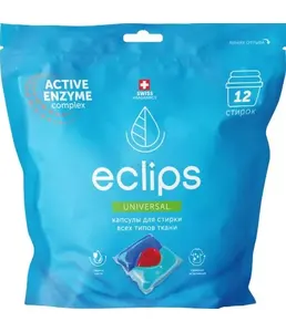 Капсулы для стирки «Eclips» Universal 30 шт. на скидке