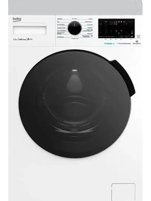 Узкая стиральная машина Beko WSPE7H616W