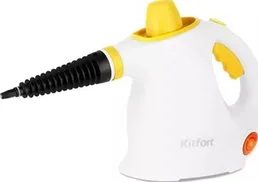 Пароочиститель KITFORT KT-9194-1 (бело-желтый)