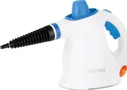 Пароочиститель KITFORT KT-9194-3 (бело-синий) на скидке