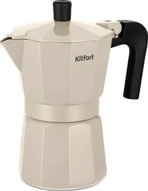 Кофеварка гейзерная KITFORT KT-7147-2 (бежевый)