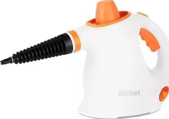 Пароочиститель KITFORT KT-9194-2 (бело-оранжевый)