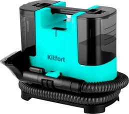 Моющий пылесос KITFORT KT-5162-2 (черно-зеленый)