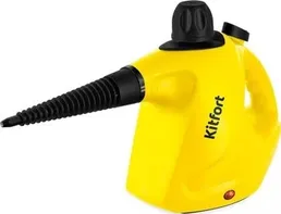 Пароочиститель KITFORT KT-9138-3 (черно-желтый) на скидке