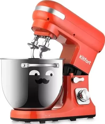 Планетарный миксер KITFORT KT-3416-1 (красный)