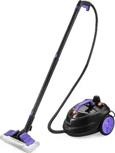 Пароочиститель KITFORT KT-9104-1 (черно-фиолетовый)
