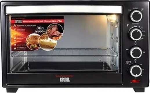 Мини-печь GFgril GFO-38B Convection Plus