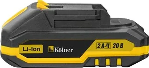 Аккумулятор 20В, 2Ач, Kolner KBL 20/2MKT, Li-Ion