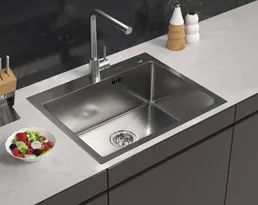 Комплект ARFEKA ECO AR мойка 600*500, коландер, дозатор SATIN