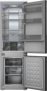 Встраиваемый двухкамерный холодильник LEX LBI177.3ID Grey