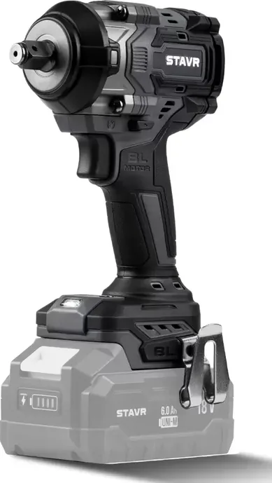 Гайковерт ударный аккум, Stavr SWI 18BL-650V
