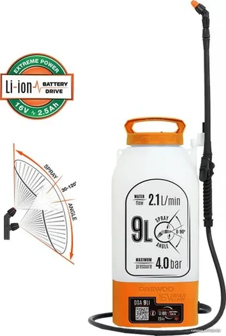 Опрыскиватель аккумуляторный DAEWOO DSA 9Li