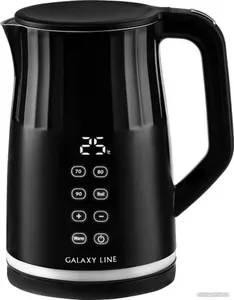Чайник электрический Galaxy LINE GL 0337, черный на скидке