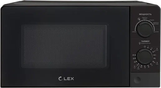 LEX FSMO 20.01N BL (20л, механика) микроволновая печь