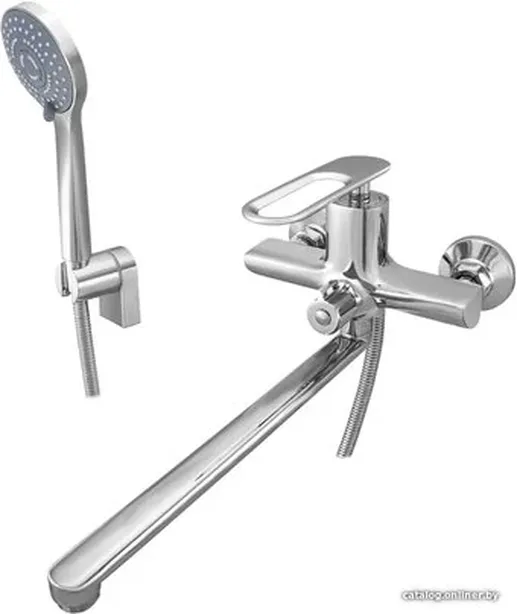 Смеситель для ванны Maxonor с длинным изливом хром MN2279 арт. 15826