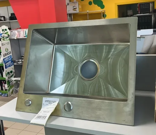 DS5040B Кухонная мойка 500*400*200mm , чёрная с сифоном