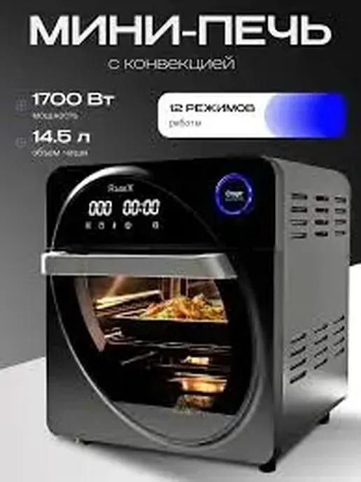Электрическая мини-печь RageX R1602-000