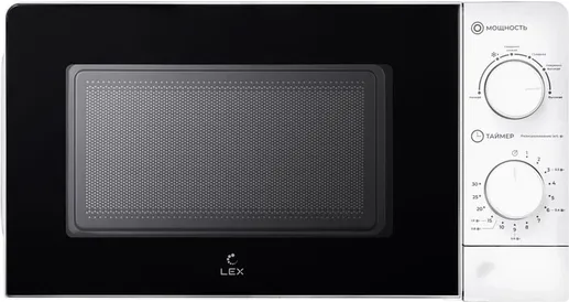LEX FSMO 20.01N WH (20л, механика) микроволновая печь
