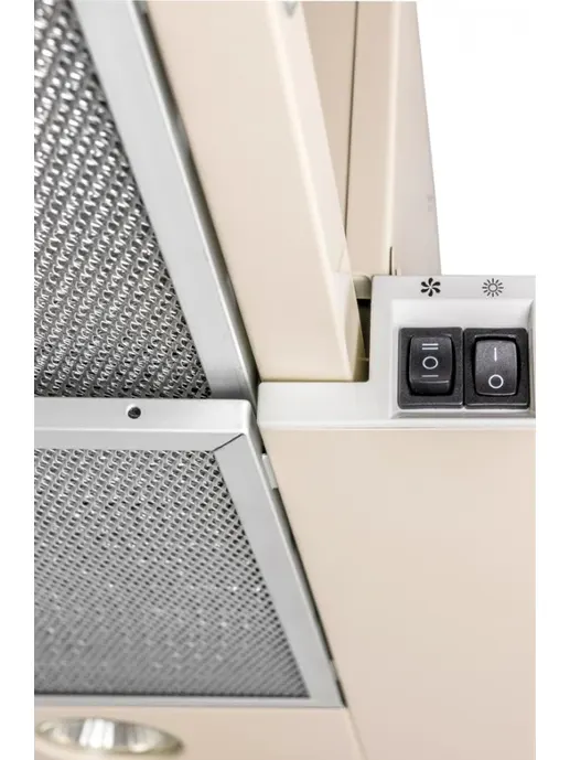 ВЫТЯЖКА ВСТРАИВАЕМАЯ  ZORG TECHNOLOGY KLEO (TL) BEIGE (50СМ, 700М3)