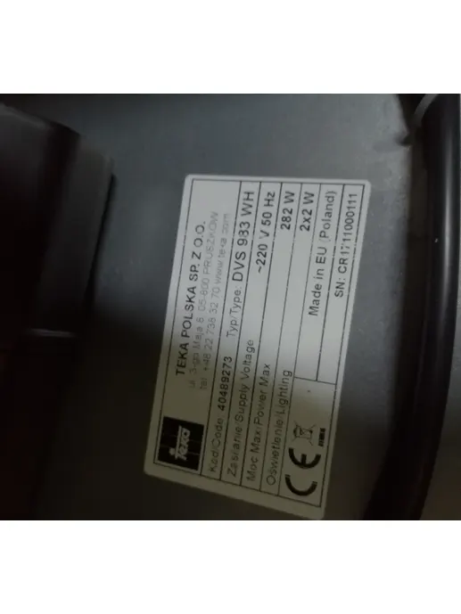 Вытяжка декоративная Teka DVS 983 W