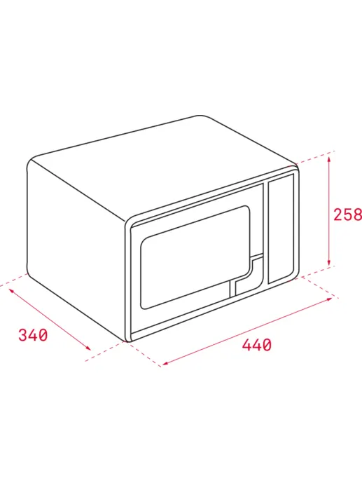 Микроволновая печь Teka MWE 207 FI BLACK