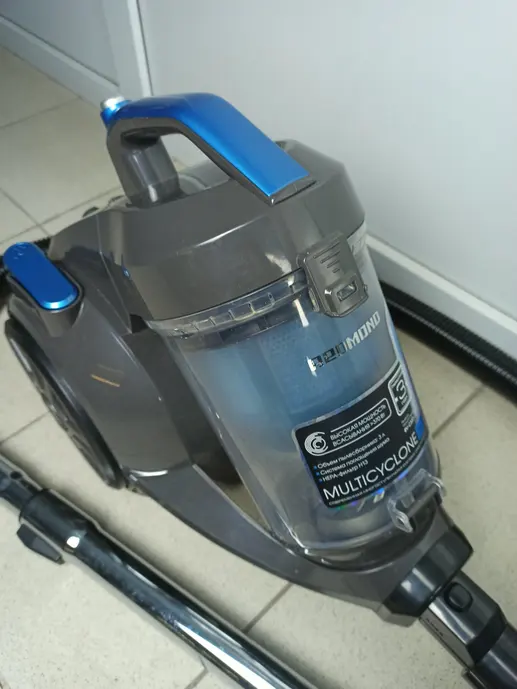 Пылесос REDMOND RV-C337, Серо-голубой