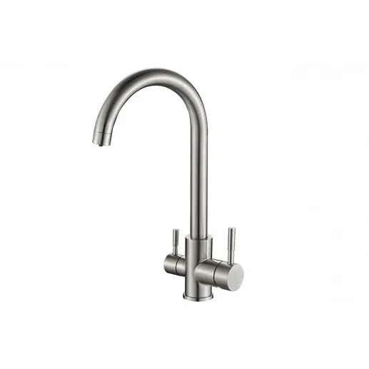 Смеситель для кухни Zorg Steel Hammer SH 713 INOX