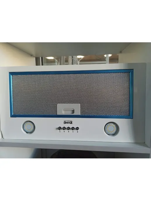 ВЫТЯЖКА ВСТРАИВАЕМАЯ  ZORG TECHNOLOGY BONA I WHITE (50СМ, 750М3)