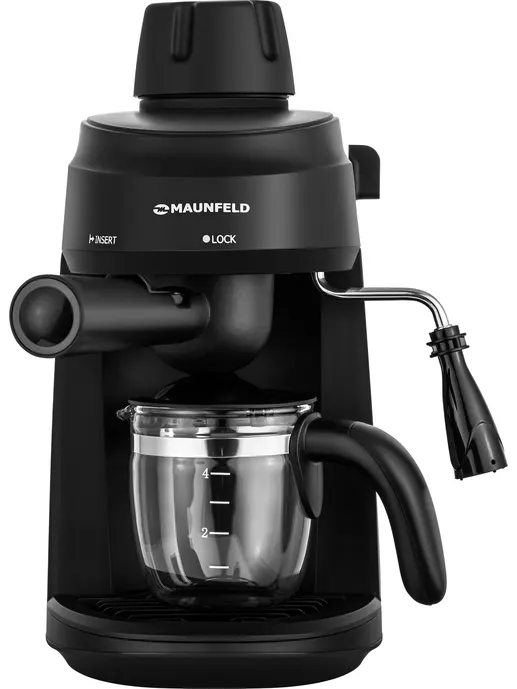 Кофемашина рожкового типа MAUNFELD MF-733BK