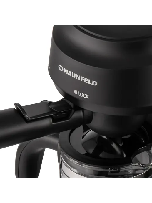 Кофемашина рожкового типа MAUNFELD MF-733BK