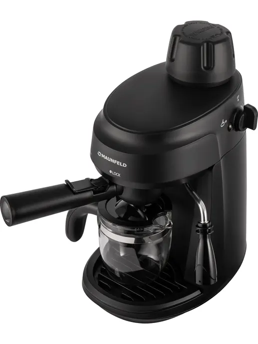 Кофемашина рожкового типа MAUNFELD MF-733BK